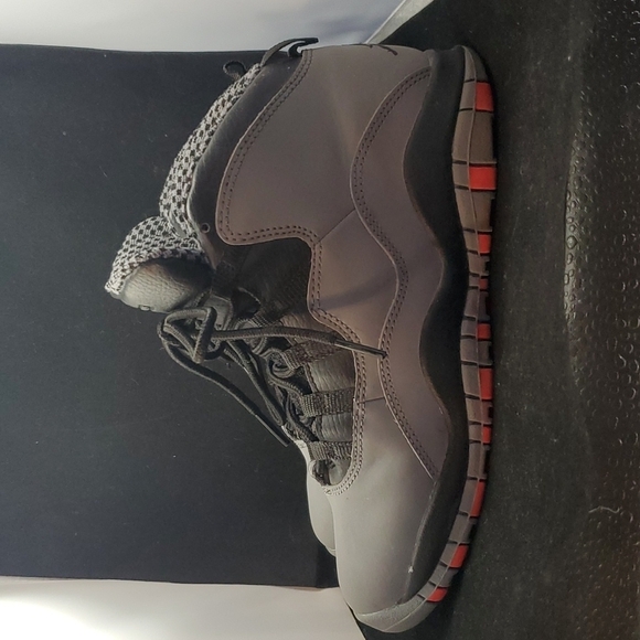 Air Jordan X 10 Retro Cool Grey Infared SZ 5 Women's - Picture 3 of 7